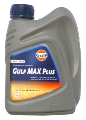 Моторное масло GULF Max Plus SAE 15w40, 1л